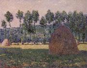 Claude Monet Haystacks,Night Effect Spain oil painting artist